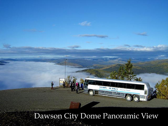 Dawson City Dome Panoramic View