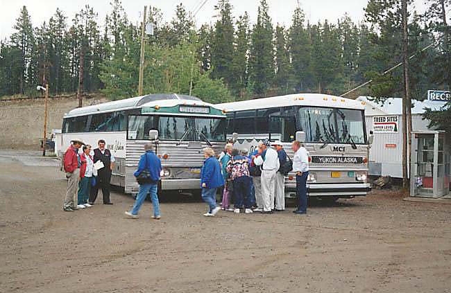 Pioneer RV Park offers daily motorcoach service to Skagway, Alaska